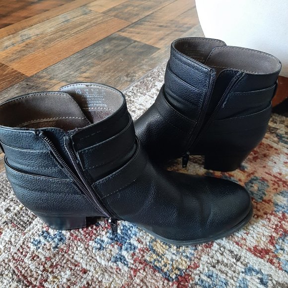 Natural Soul Black Boots size 7 - Picture 5 of 7